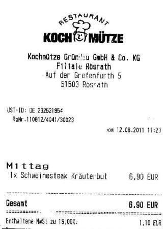 mghb Hffner Kochmtze Restaurant